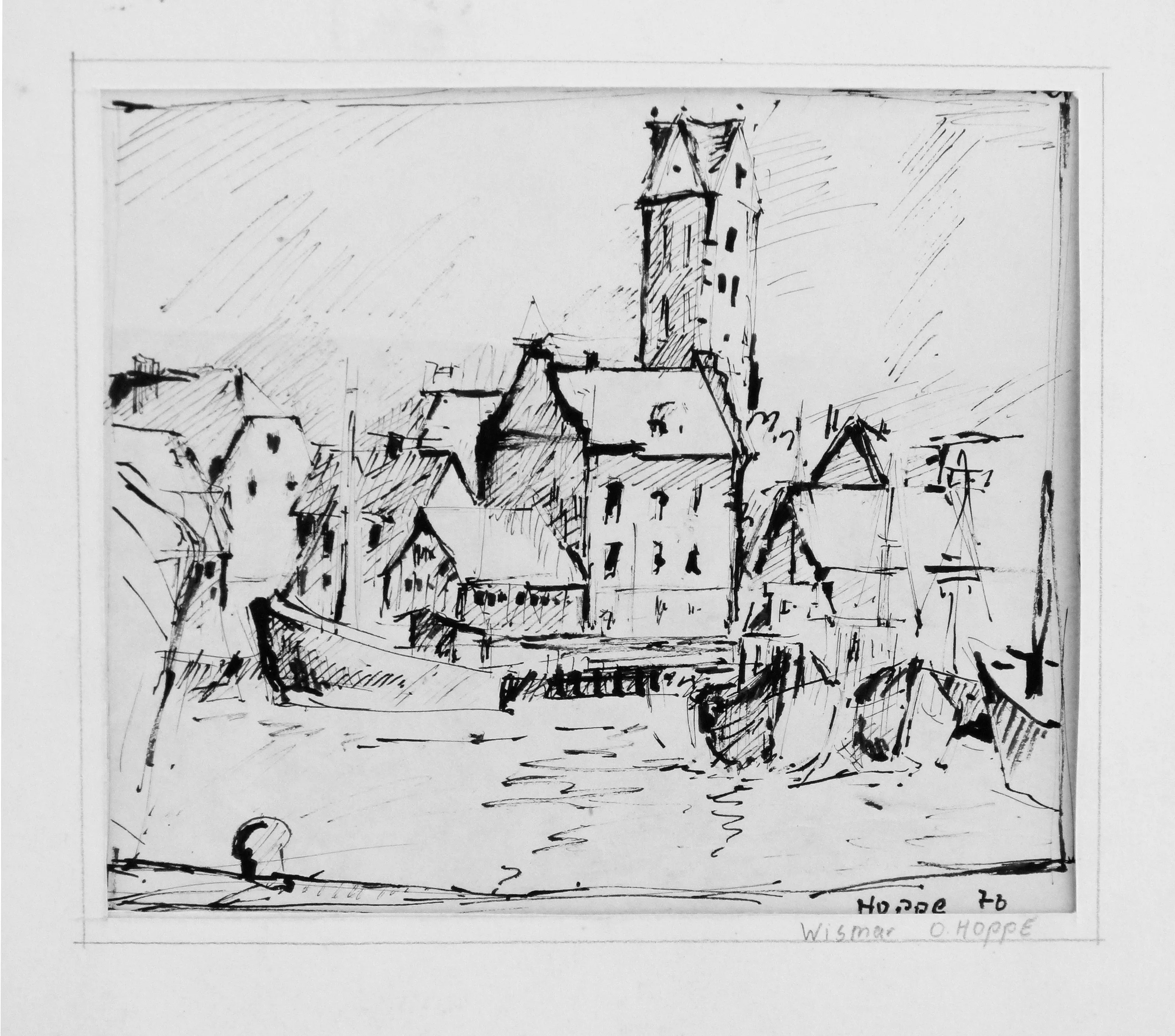 “Landscape Wismar” 1976