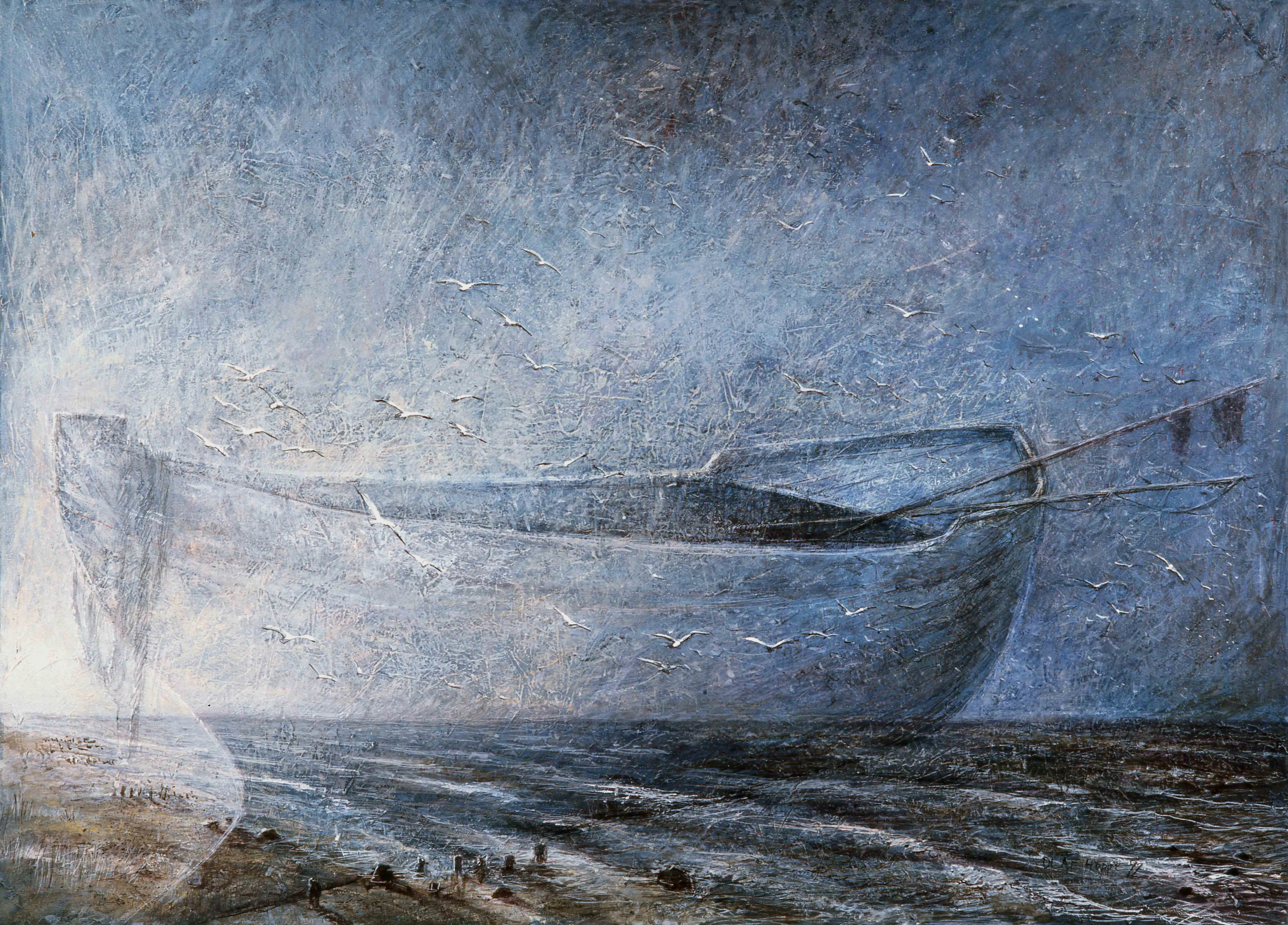 “The Boat and the Sea, I” 1992