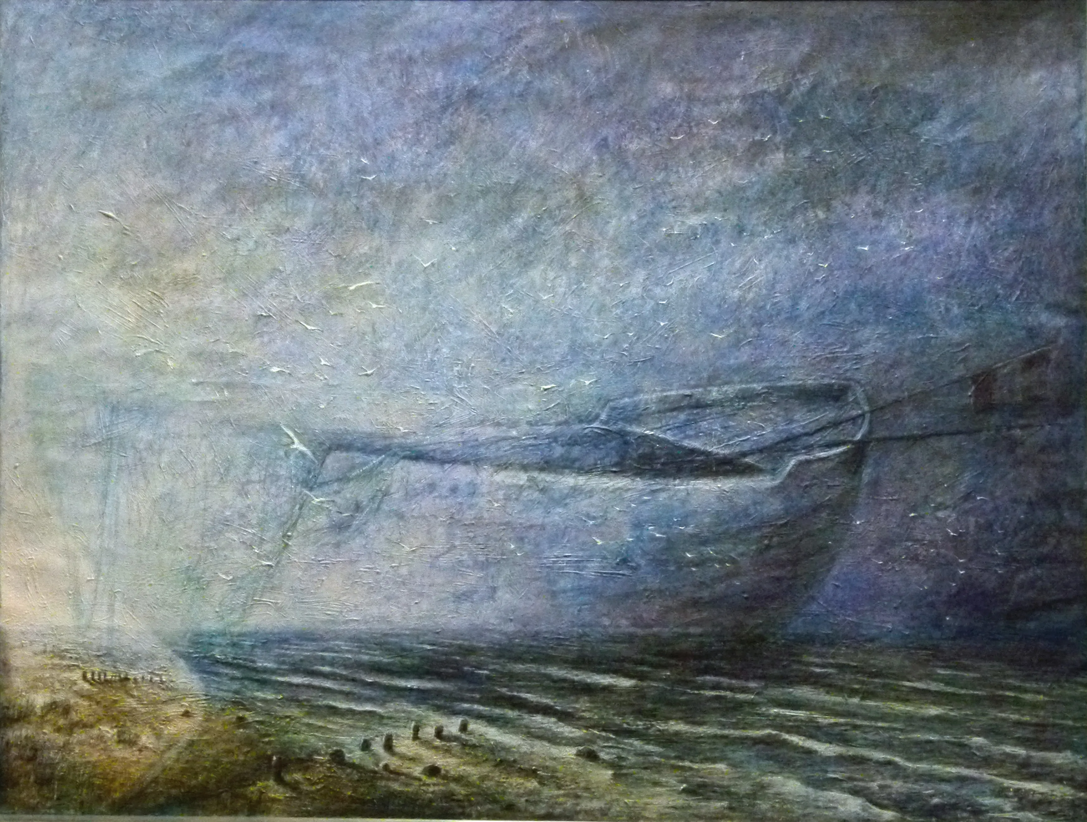 “The Boat and the Sea, II” 1992