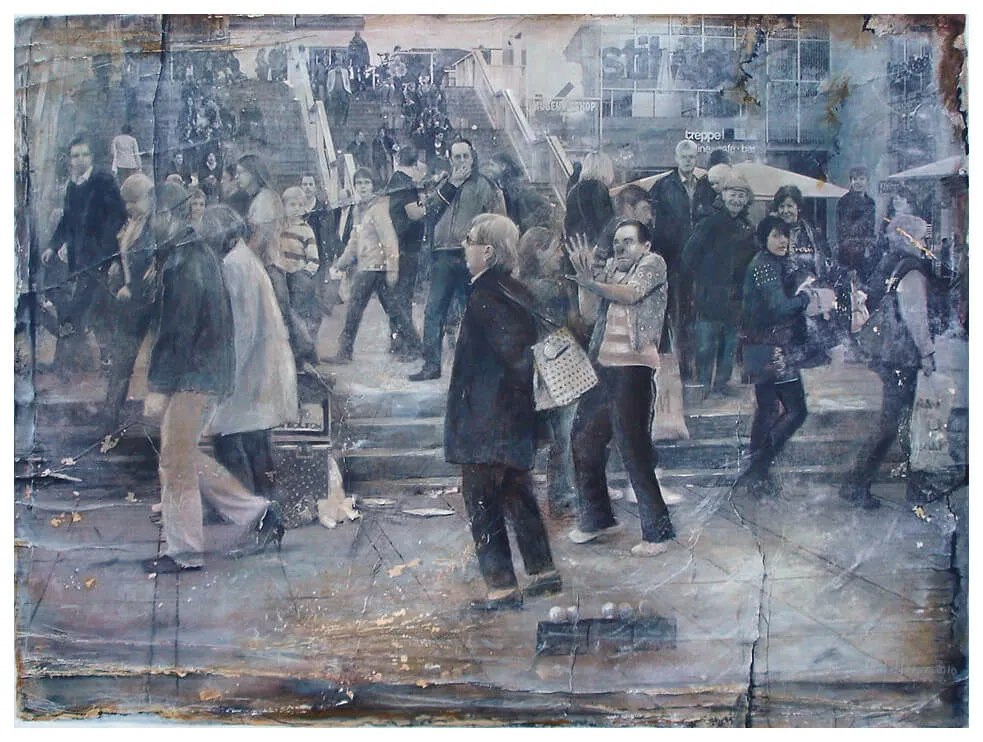 “Fragment end of xx century Stuttgart-21(1)” 2011