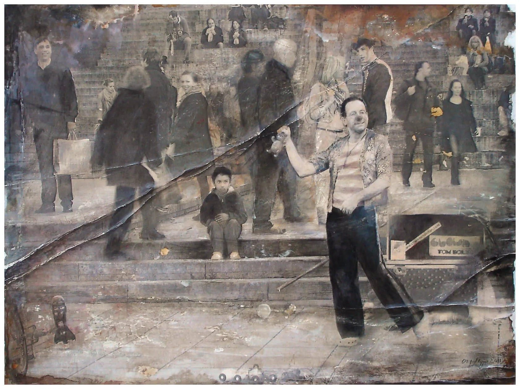 “Fragment end of xx century Stuttgart-21 (3)” 2011