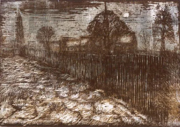 1990/02 - H “Winter in the village”