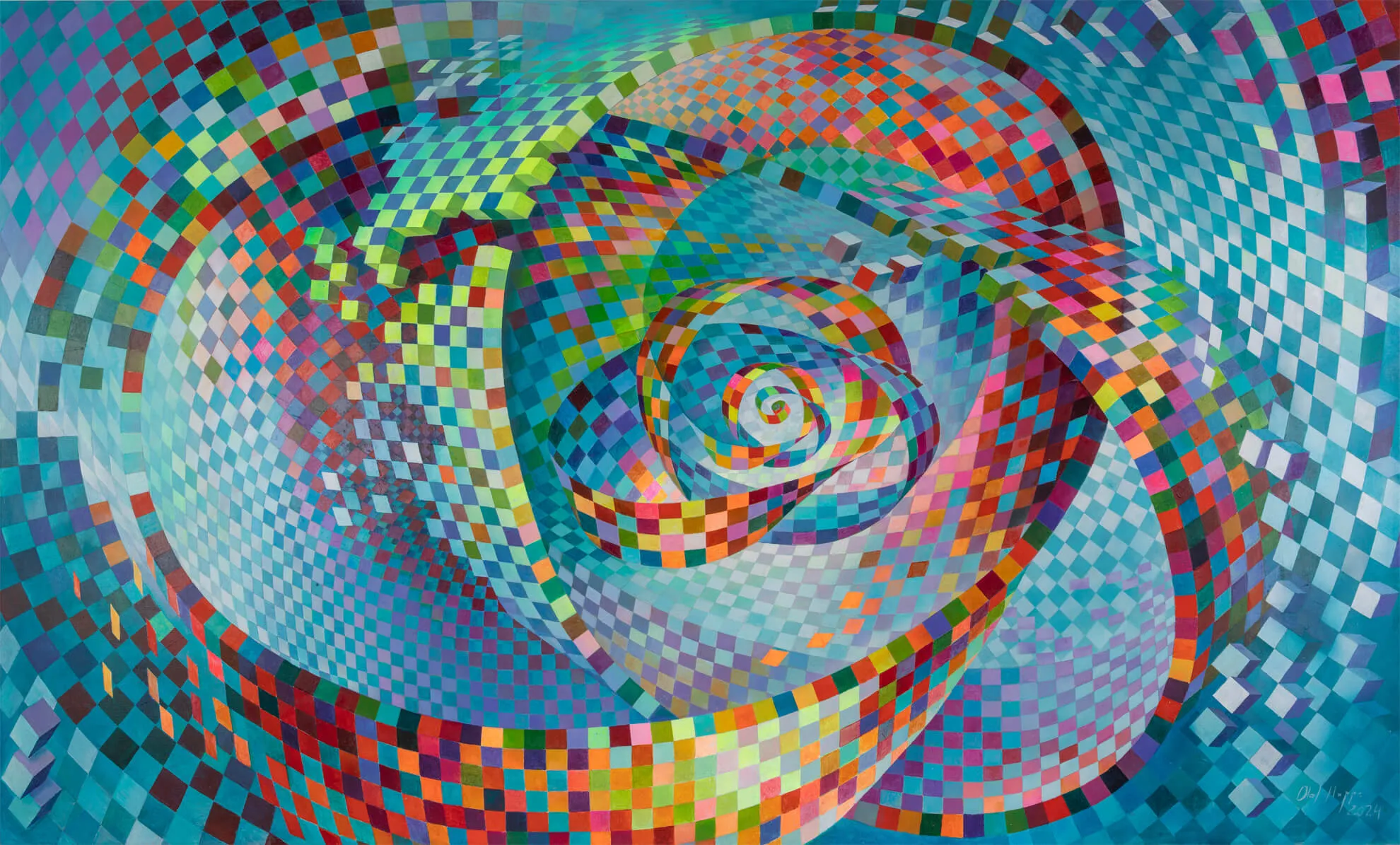 Topography of perception (2024)